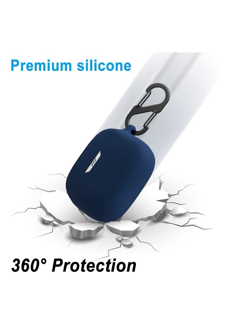 Silicone Case Compatible with JBL Tune 230 NC TWS / T230NC - Case Protective Cover for Headphones (Blue)