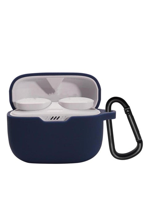 Silicone Case Compatible with JBL Tune 230 NC TWS / T230NC - Case Protective Cover for Headphones (Blue)