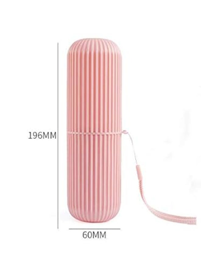 Goolsky 2PCS New Creative Travel Portable Toothbrush Cups Bathroom Toothpaste Holder Storage Case Box Organizer Travel Toiletries Storage Cups  - Image 4