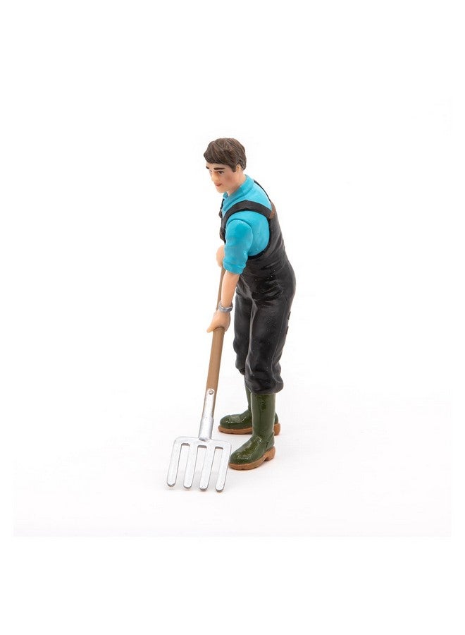 Papo -Hand-Painted - Figurine -Farmyard Friends -Gardener -39216 - Collectible - for Children - Suitable for Boys and Girls - from 3 Years Old - Image 5