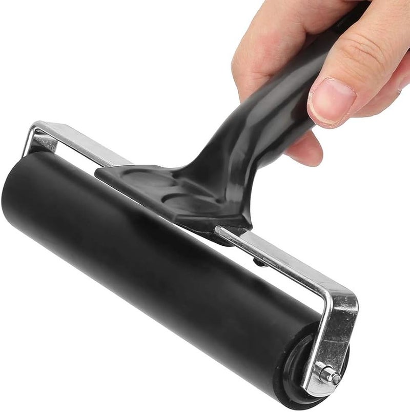 Rubber Brayer Roller 15cm For Art Ink Painting Printmaking And Stamping - Image 5