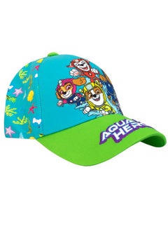 PAW PATROL Hat I Aqua Pups Kids Summer Hat I Baseball Cap for Girls and Boys I Blue One Size  - Image 1