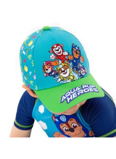PAW PATROL Hat I Aqua Pups Kids Summer Hat I Baseball Cap for Girls and Boys I Blue One Size  - Image 2