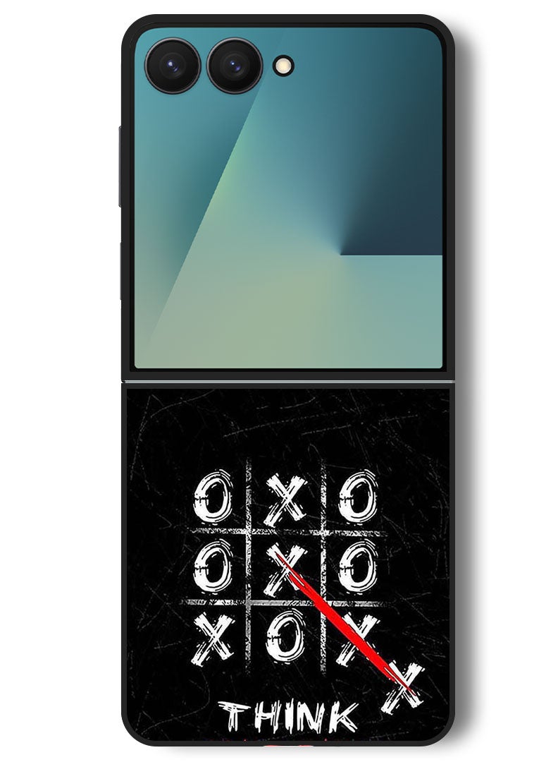 Theodor Case Compatible with Samsung Galaxy Z Flip 7 - 6.9 Inch Protection Shockproof Bumper Cover Think out of the box - Image 1