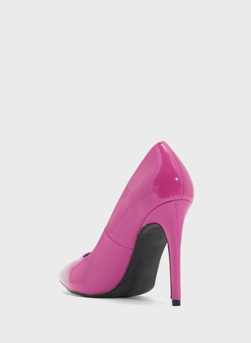 Ginger Patent Pointed Pump  - Image 3