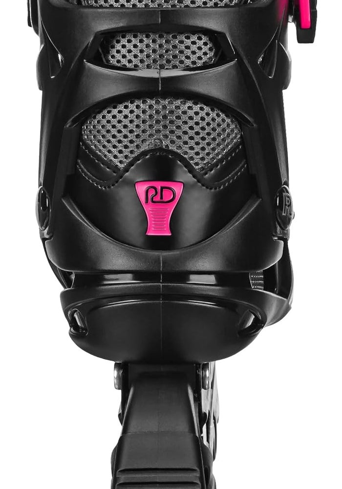 Roller Derby AERIO Q-60 Women's Inline Skates, Black/Pink, Size 8 - Image 4