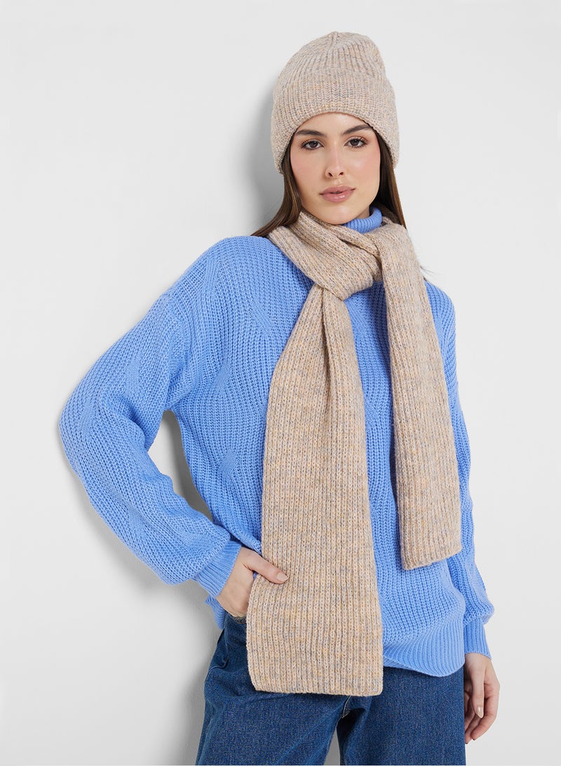 ELLA 2 Pack Winter Beanie & Scarves Set - Image 5