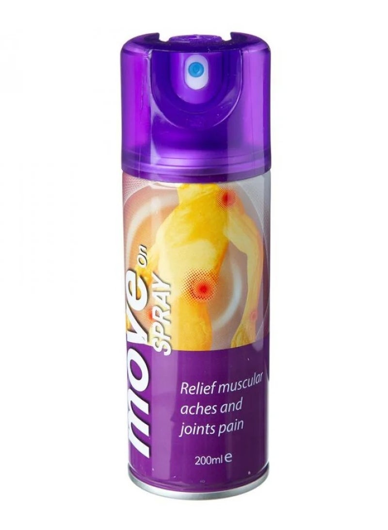 MOVE ON Muscle pain relief spray