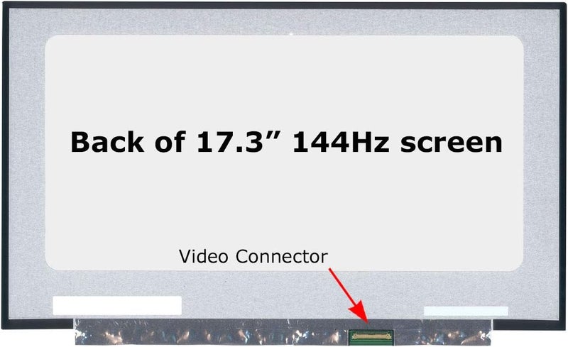 SCREENARAMA New Screen Replacement for B173HAN04.9, 144Hz, FHD 1920x1080, Matte, LCD LED Display with Tools - Image 2