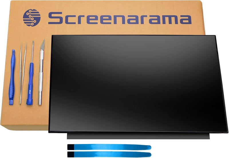 SCREENARAMA New Screen Replacement for B173HAN04.9, 144Hz, FHD 1920x1080, Matte, LCD LED Display with Tools - Image 1