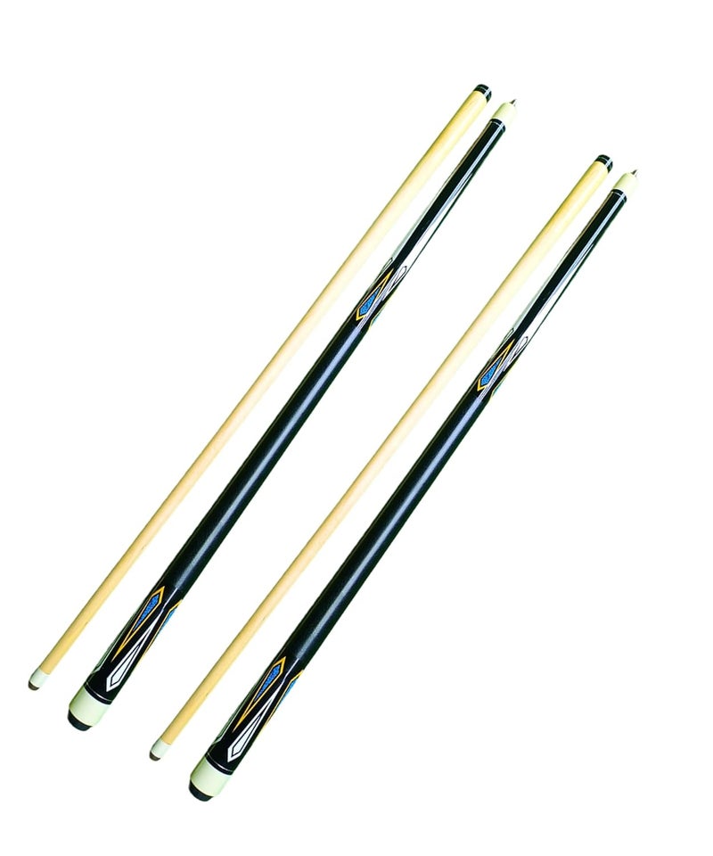 JBB American Billiard Balls, Cues & Accessories Set for American Pool Tables, Includes Balls, Sticks & All Pool Accessories - Image 2