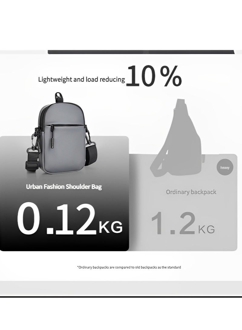 Waterproof Mini Sling Chest Bag - Multi-Purpose Lightweight Crossbody Bag for Men & Women - Image 5