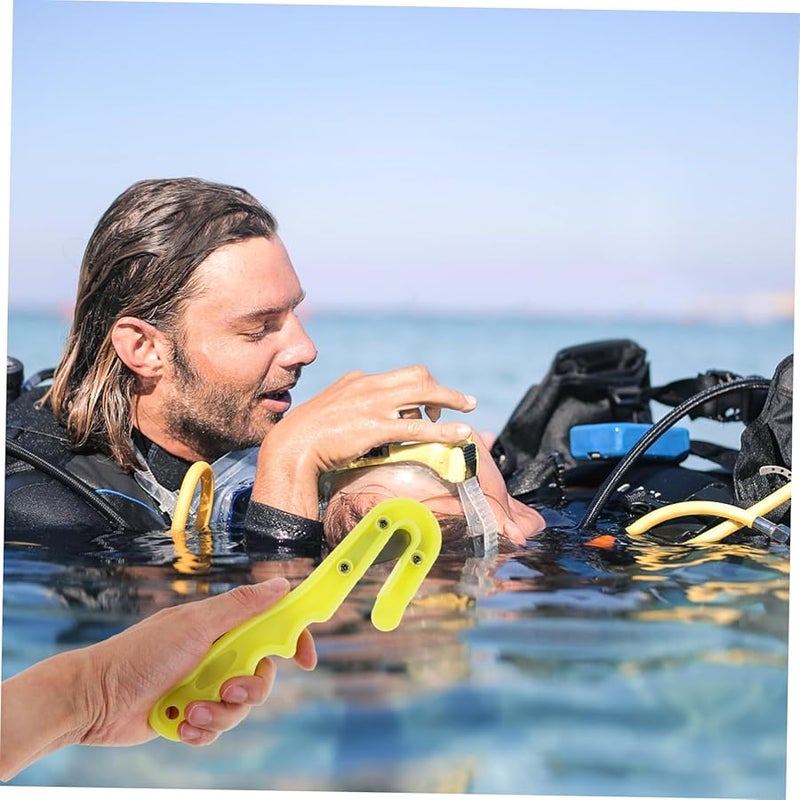 High Visibility Orange Underwater Rescue Line Cutter Lightweight Diving Cable Cutter Tool - Image 3