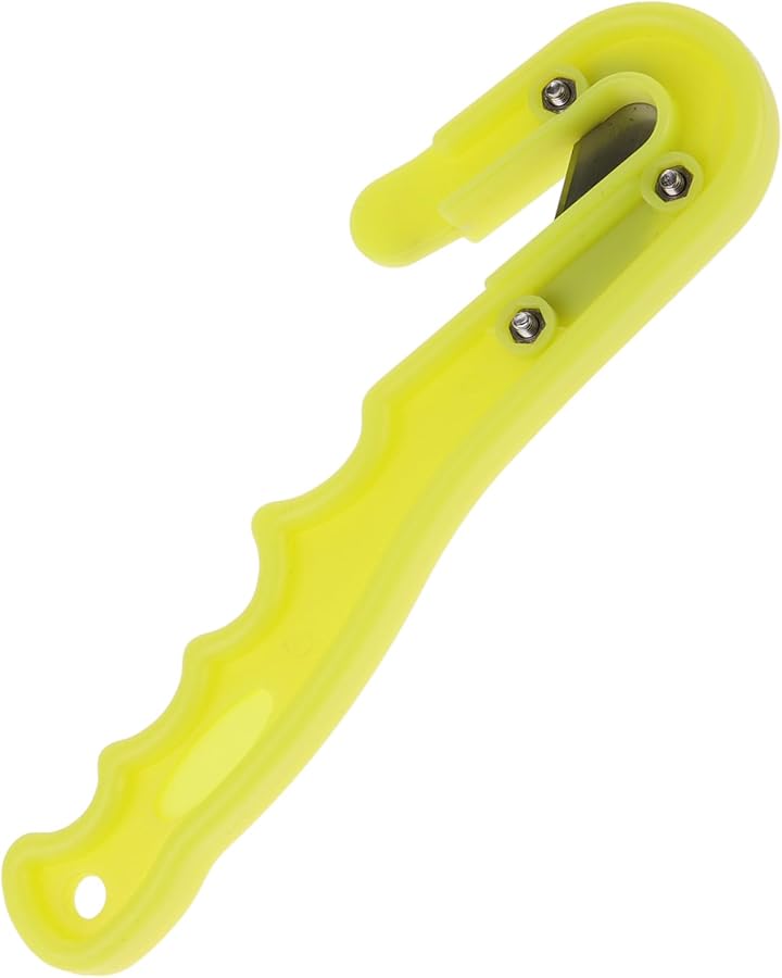 High Visibility Orange Underwater Rescue Line Cutter Lightweight Diving Cable Cutter Tool - Image 1