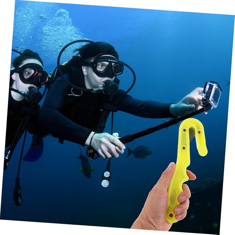 High Visibility Orange Underwater Rescue Line Cutter Lightweight Diving Cable Cutter Tool - Image 4