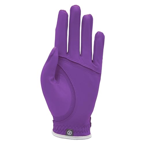 Zero Friction Ladies Cabretta Elite Golf Glove, Left Hand, Lavender, One Size - Image 2