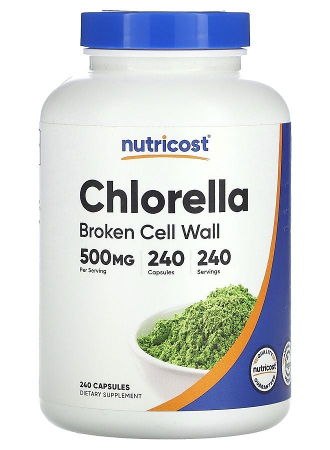 Chlorella 500 mg 240 Capsules