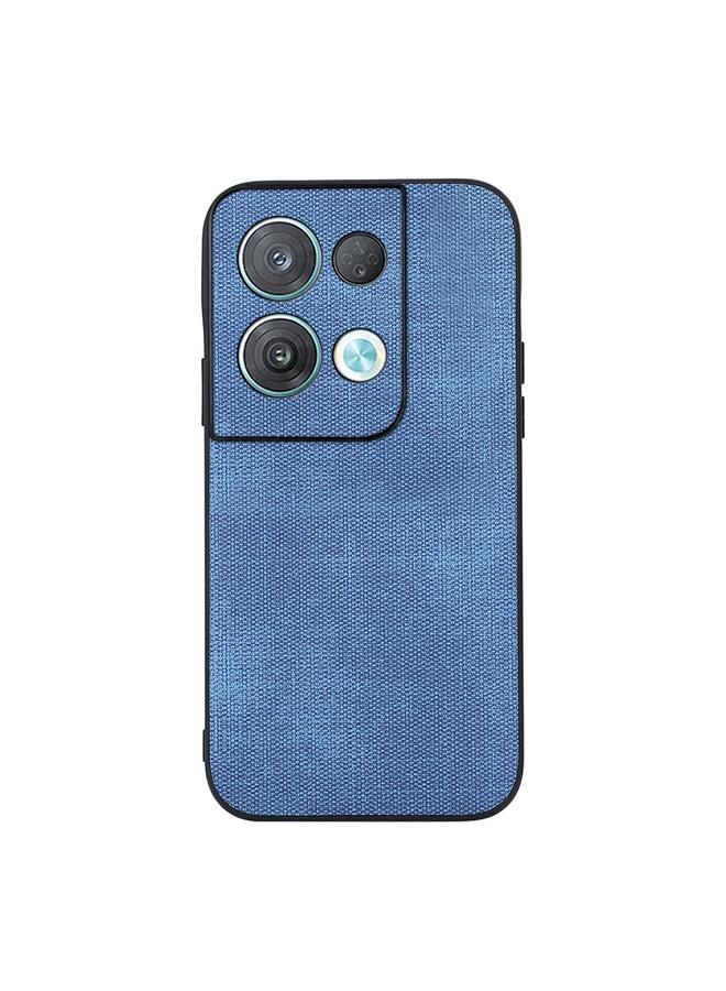 اس-توب جراب هاتف OPPO Reno8 Brugg Texture PU مقاوم للصدمات - Image 1