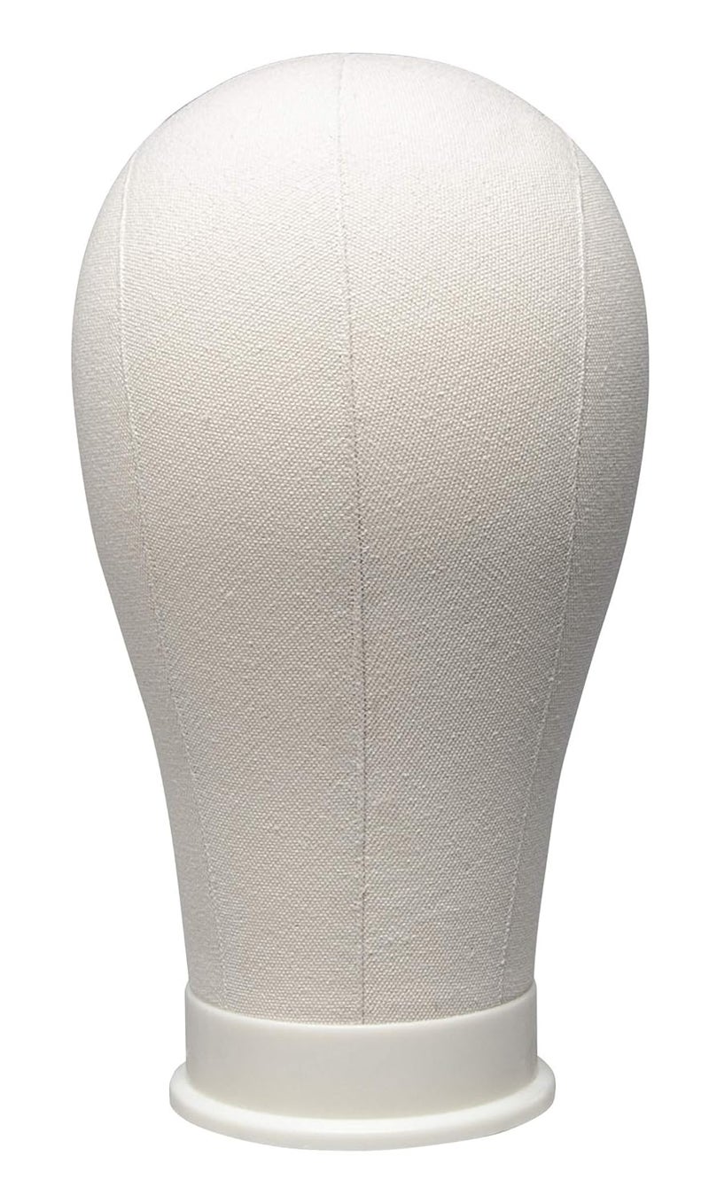 Diane Diane 22" cork canvas block head mannequin wig display