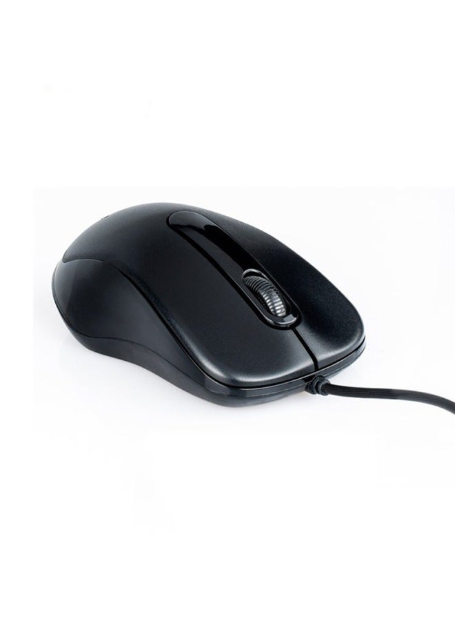 Genuine Love Q822 Computer Wired Mouse Universal USB Interface Equipment Office Home Business-Color:Patriot Q806 Mouse Wired - Image 5