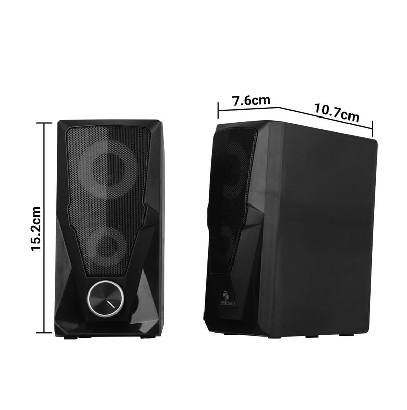 Zebronics Zeb-Warrior 2.0 Multimedia Speaker With Aux Connectivity,USB Powered And Volume Control - Image 3
