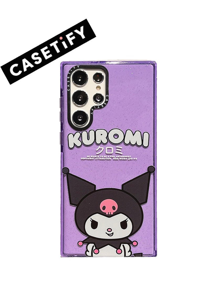 Casetify - Samsung Galaxy S24 Ultra Case: Shimmering Kuromi Series - Image 1