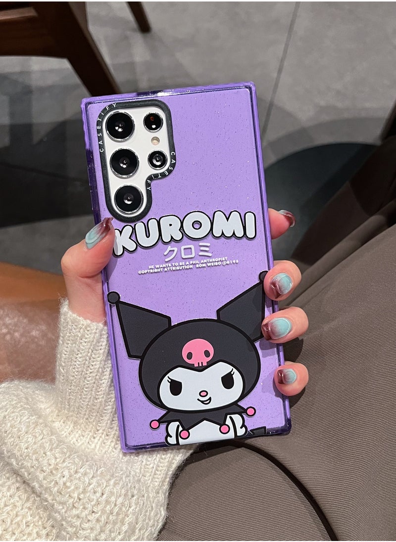 Casetify - Samsung Galaxy S24 Ultra Case: Shimmering Kuromi Series - Image 1