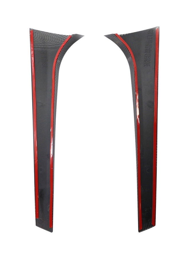 NIBEMINENT 2-Piece Car Rear Window Side Spoiler  - Image 2