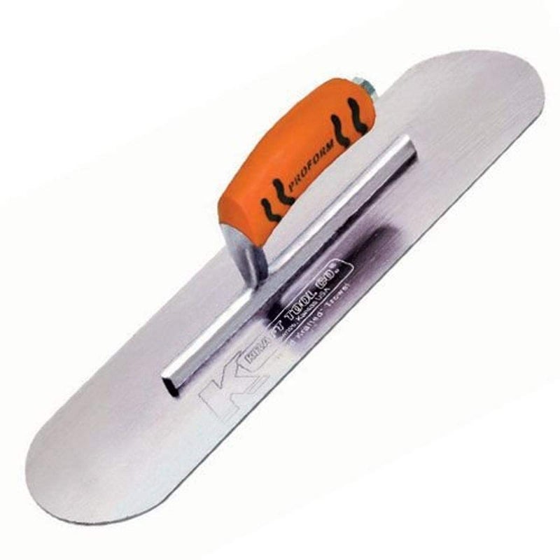 Kraft Tool CF325PF Swedish Stainless Steel Pool Trowel with ProForm Handle, 10 x 3-Inch,Multi - Image 5