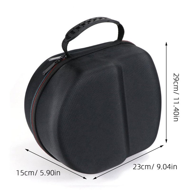 2 pcs Storage Box Virtual VR Headset Storage Case Container Zipper Carrying Carrier for (Black） - Image 2