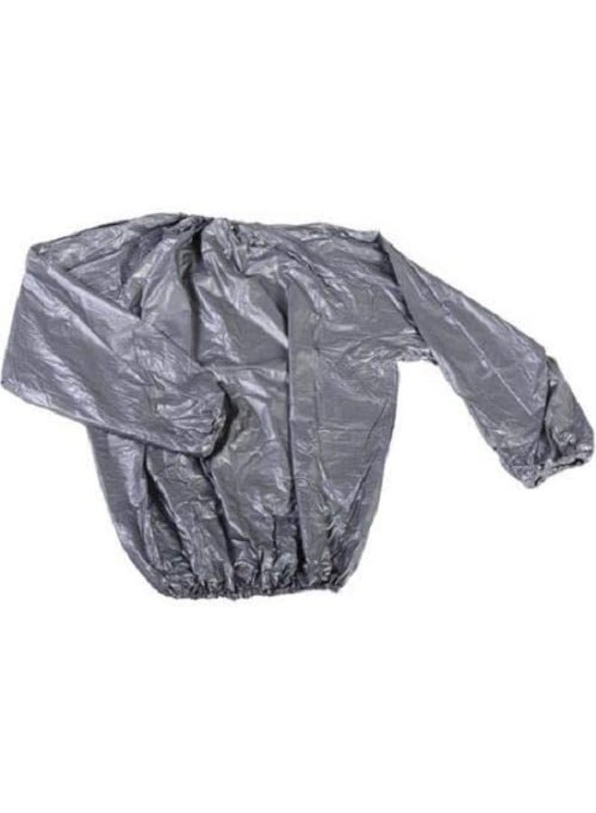 Unisex sauna suit for exercise and fitness, sweat-wicking clothing for the gym, running, walking, and home workouts. - Image 2