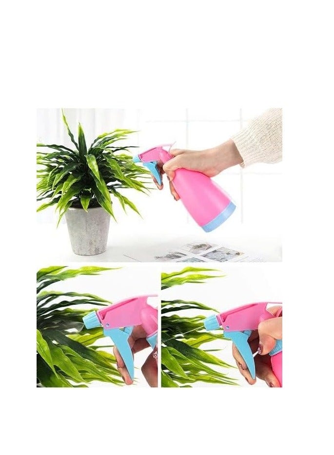 بخاخ بلاستيك متين 500 مل بالوان حلوى عشوائية يعمل باليد للاستخدام في الحديقة والمنازل، زجاجة بخاخ مياه متعددة الاغراض للمنزل والحديقة - Image 2