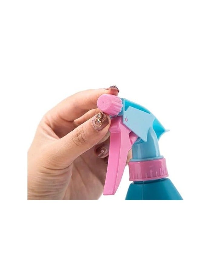 بخاخ بلاستيك متين 500 مل بالوان حلوى عشوائية يعمل باليد للاستخدام في الحديقة والمنازل، زجاجة بخاخ مياه متعددة الاغراض للمنزل والحديقة - Image 4