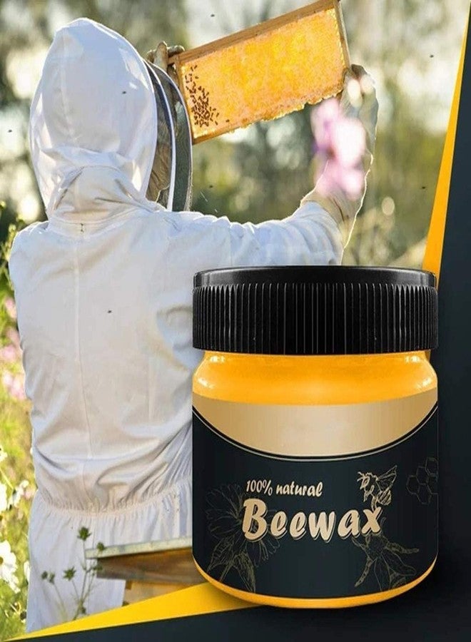 SWAMINE KBZONE Wood Seasoning Bee wax - Traditional Beeswax Polish for & Furniture, All-Purpose Bee wax for Cleaner and Polish Wipes - Non Toxic for Furniture to Beautify & Protect(1 PCS) - Image 2