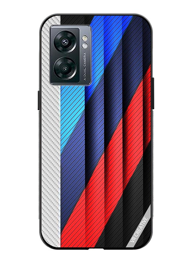 VR CREATIVE Protective Case Cover For Oppo A57 5G Abstract Design Multicolour - Image 1