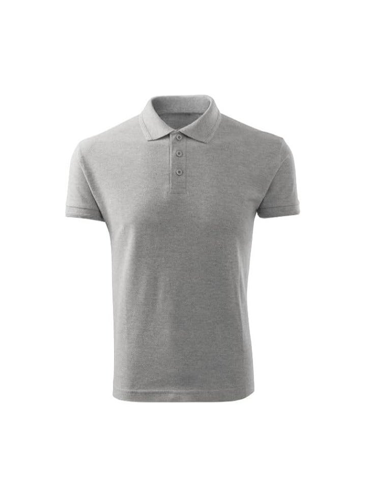 PRINTSHOP4ME Pack of 10 Pcs Men's Regular-Fit Golf Polo T-shirt Pure Cotton Short Sleeve 220 GSM Basic Colors  - Image 2