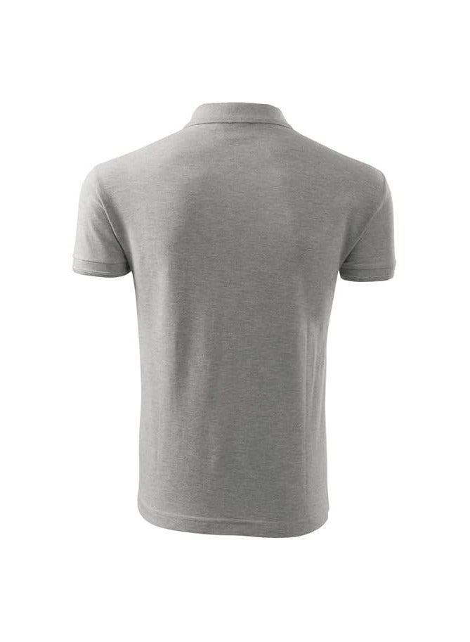 PRINTSHOP4ME Pack of 10 Pcs Men's Regular-Fit Golf Polo T-shirt Pure Cotton Short Sleeve 220 GSM Basic Colors  - Image 3