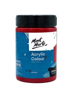 Mont Marte Mont Marte Acrylic Colour Paint 300ml - Carmine 