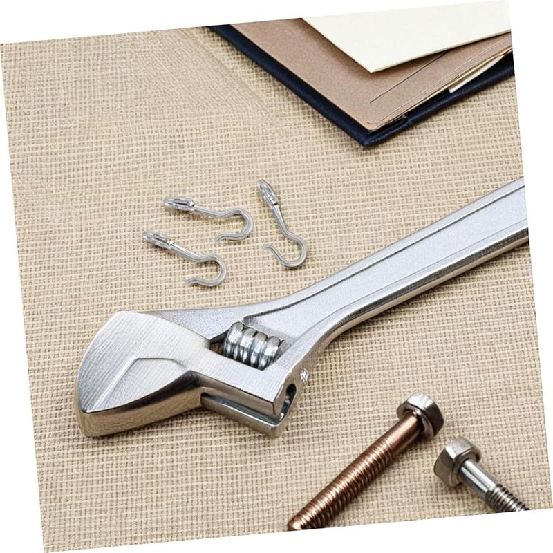 Stainless Steel S Hooks 100 Pack Heavy Duty Multi Purpose Hangers For Kitchen Garage Bathroom Organization - Image 5