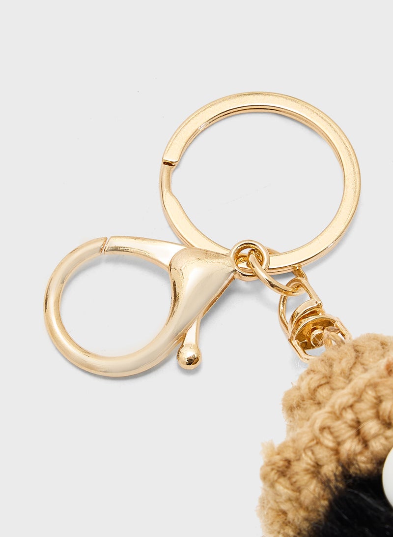 Ginger Fuzzy Buddy Bean Bag Charm  - Image 3