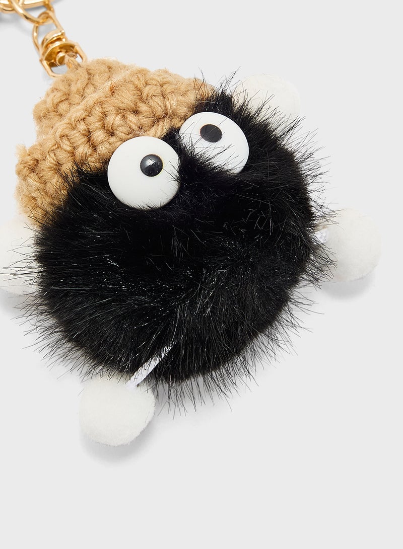 Ginger Fuzzy Buddy Bean Bag Charm  - Image 4