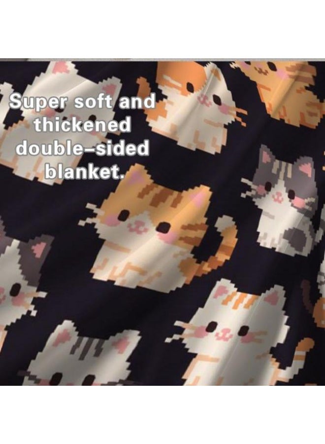 general Children's or student cartoon flannel thin blanket (warm and comfortable, suitable for sleep, games) 100cm*150cm - 999 - Image 5