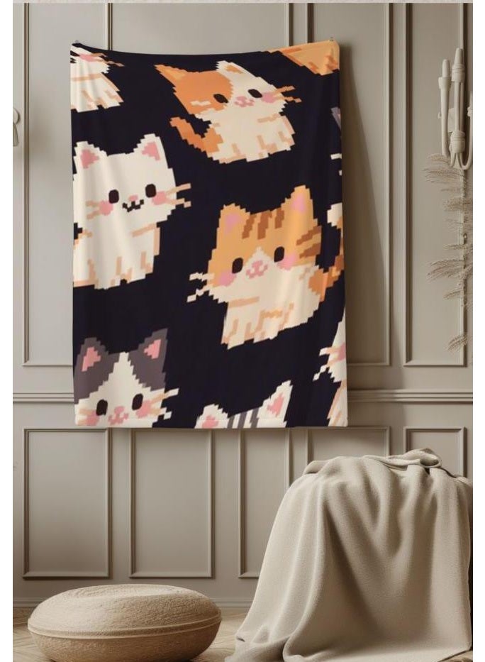 general Children's or student cartoon flannel thin blanket (warm and comfortable, suitable for sleep, games) 100cm*150cm - 999 - Image 3