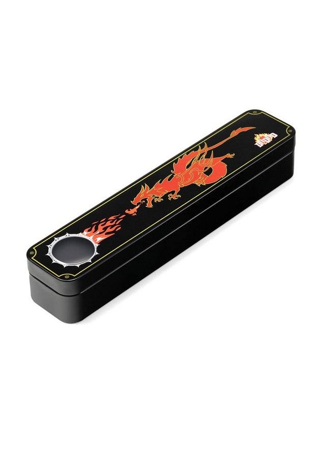 DNDND - Dragon Scale Metal Dice Case Dice Storage With Foam For Dungeons And Dragons D&D Dice - Image 1