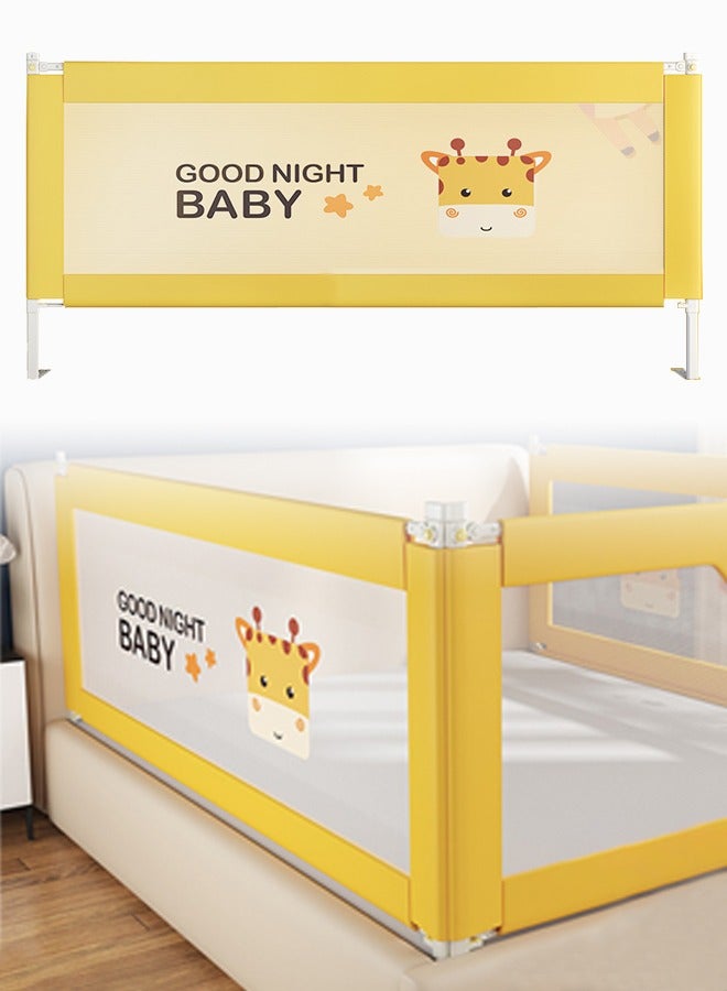 Super ZYouth Baby Bed Rail Guard for Toddlers, Adjustable Baby Bed Protection Barrier for Twin, Full, Queen Bunk Size Bed, Swing Down Bed Rail, One Side - Image 1