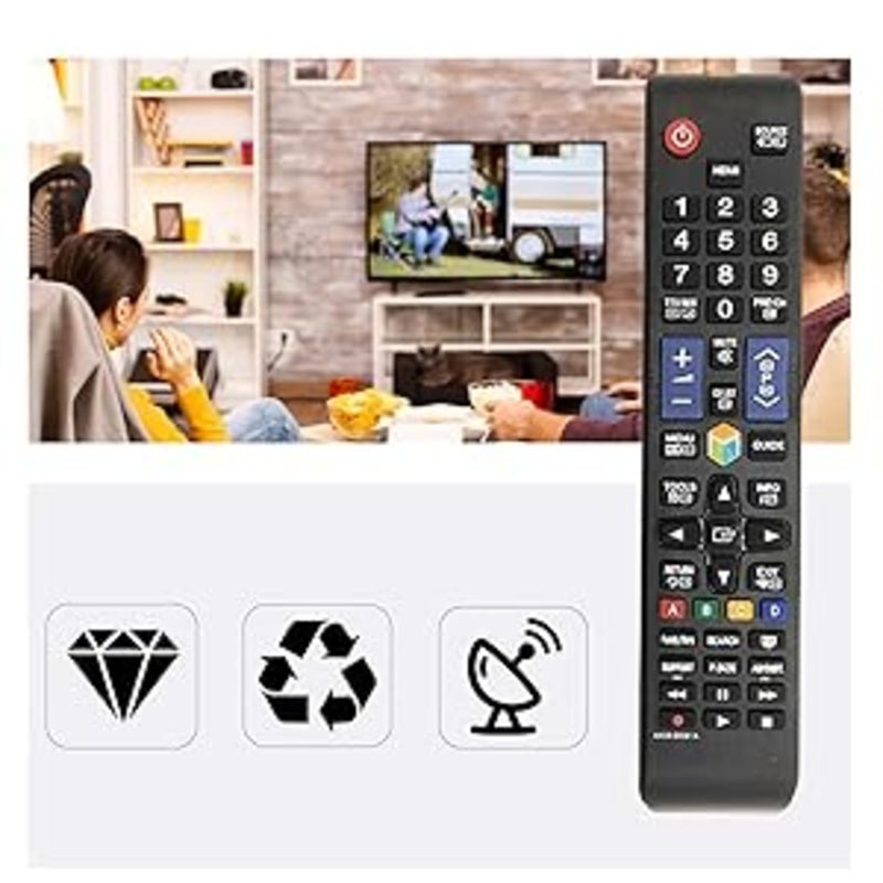 ELTRAZONE Replacement Remote Control for Samsung 3D Smart LCD/LED TV with battery - Image 2