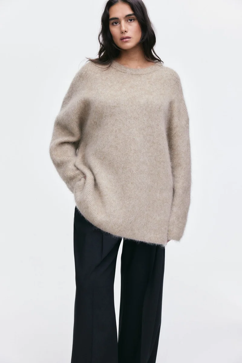 H&M Oversized mohair-blend jumper
