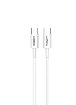 MOXOM CC71 - Type C Data Cable, White 
