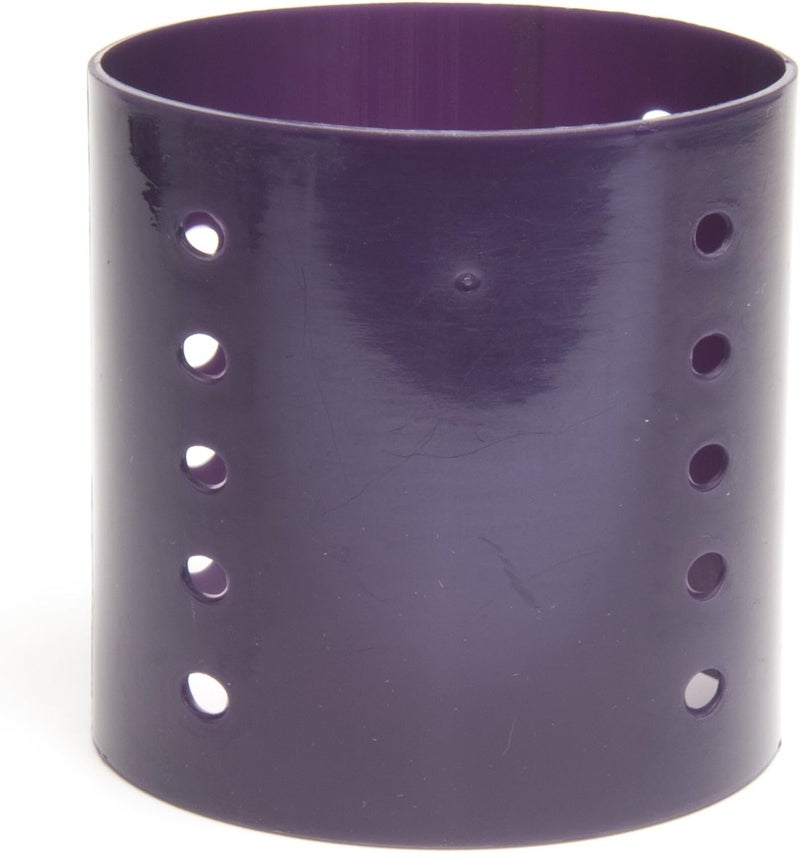 Diane Magnetic Hair Rollers - Pack of 6, 3 Inch Diameter, Purple for Women and Girls - Image 2