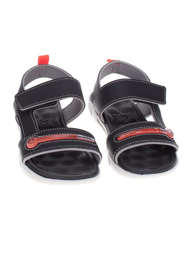 MOLEKINHO صنادل مسطحة بحزام خلفي مع إغلاق بخطاف وحلقة - Image 4